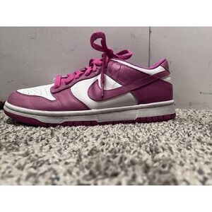 dunk low active fuscia Size 7y Would Fit Women's 8 Great Used Conditon